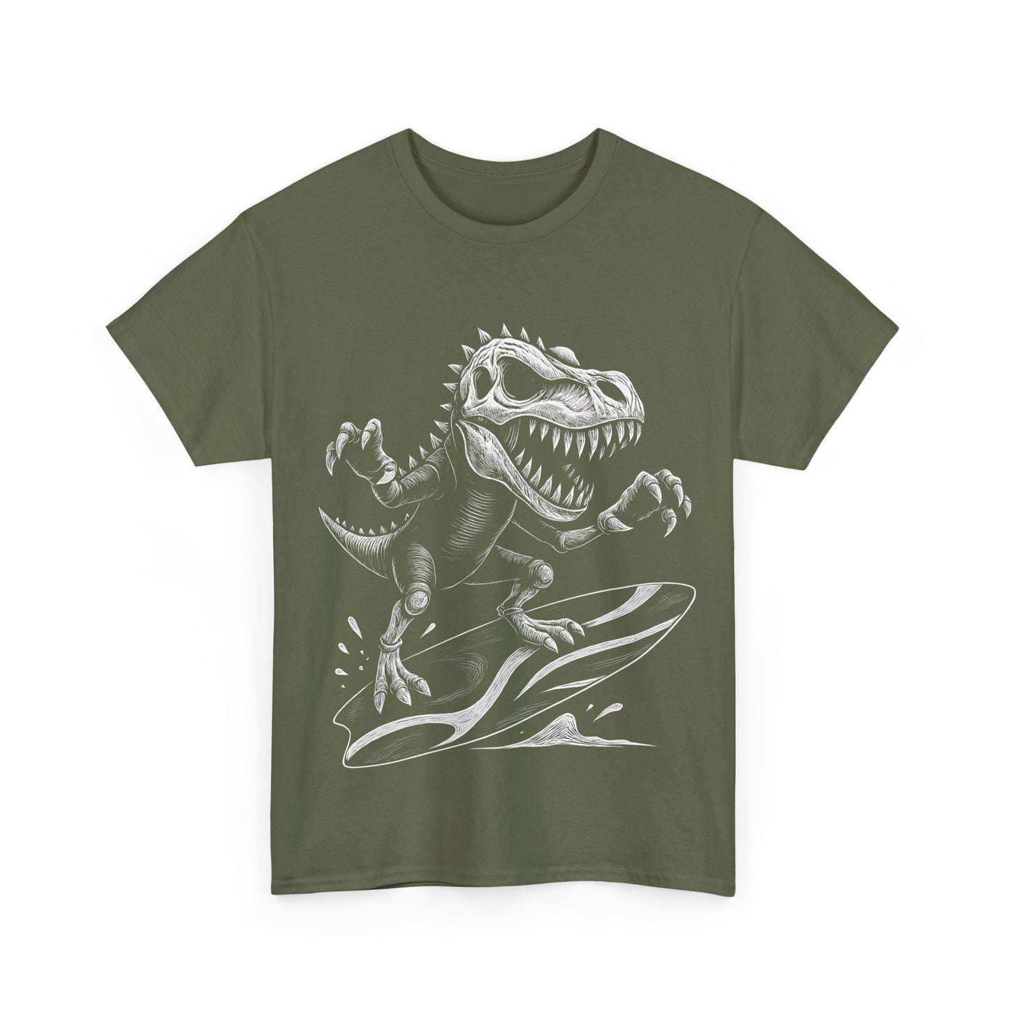 T-Rex Surfing T-shirt