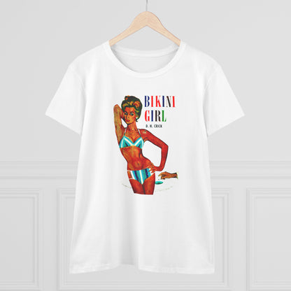 60s Bikini Girl Womens T-shirt