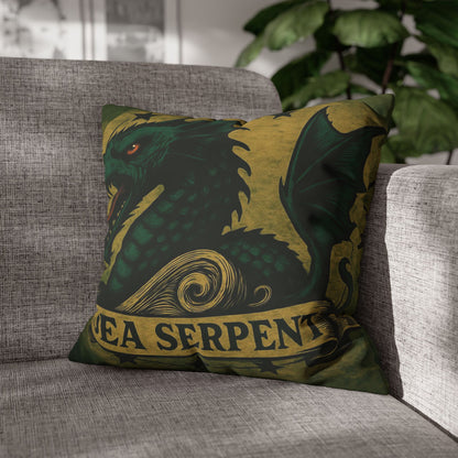 Savage Sea Serpent Cushion Cover
