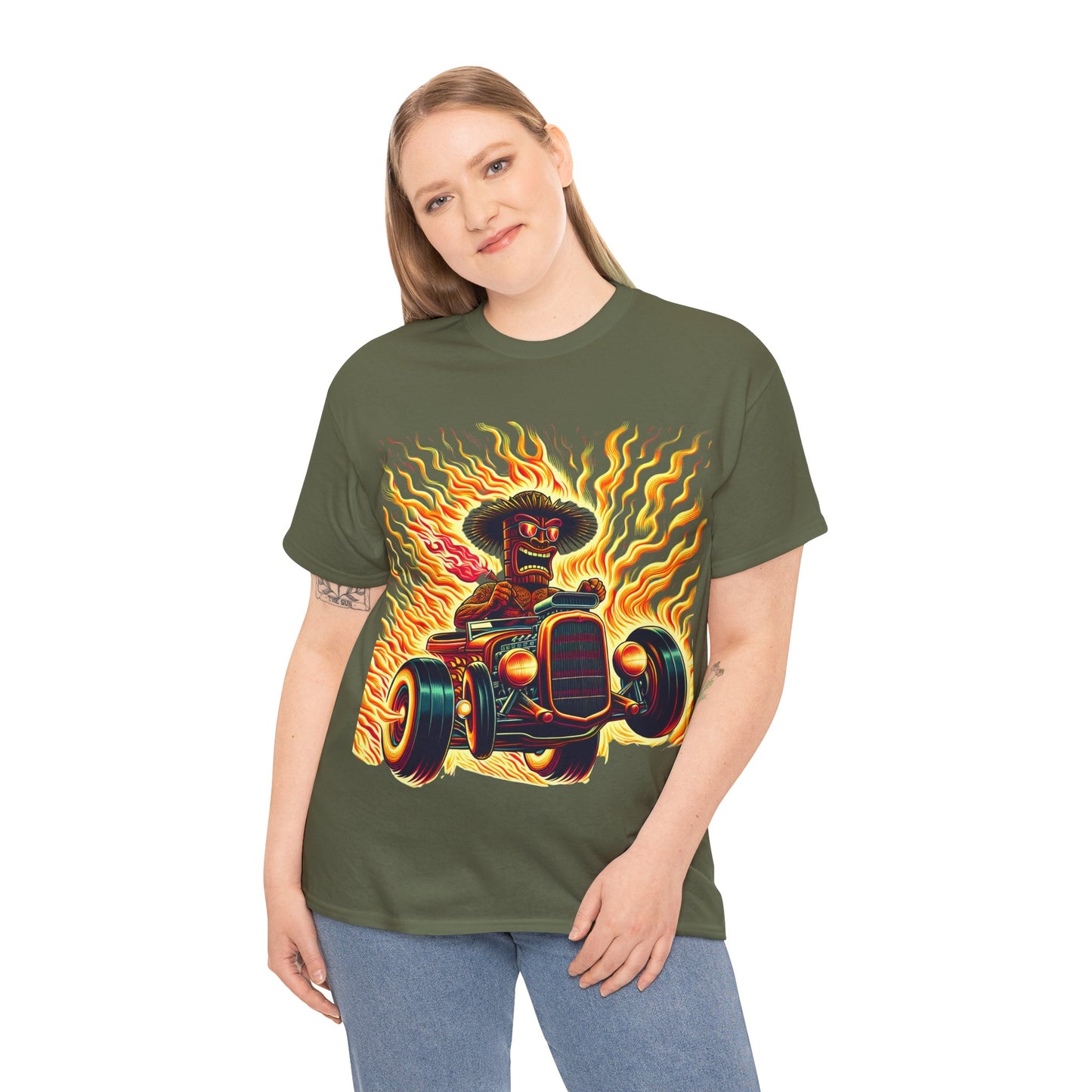 Tiki Hotrodder T-shirt