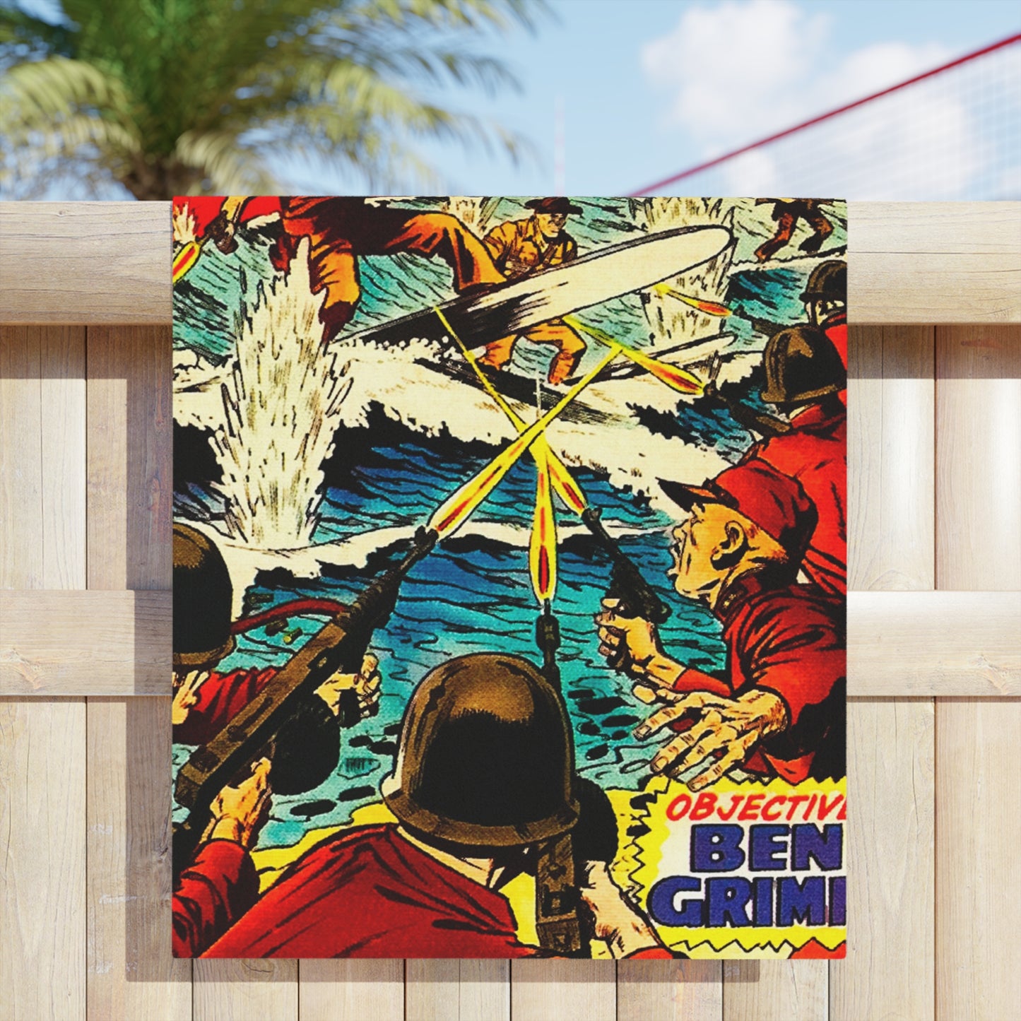 Leatherneck Raiders Beach Towel