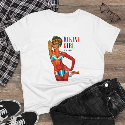 60s Bikini Girl Womens T-shirt
