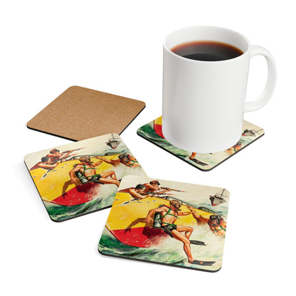 Here Come The Marines Coaster Set