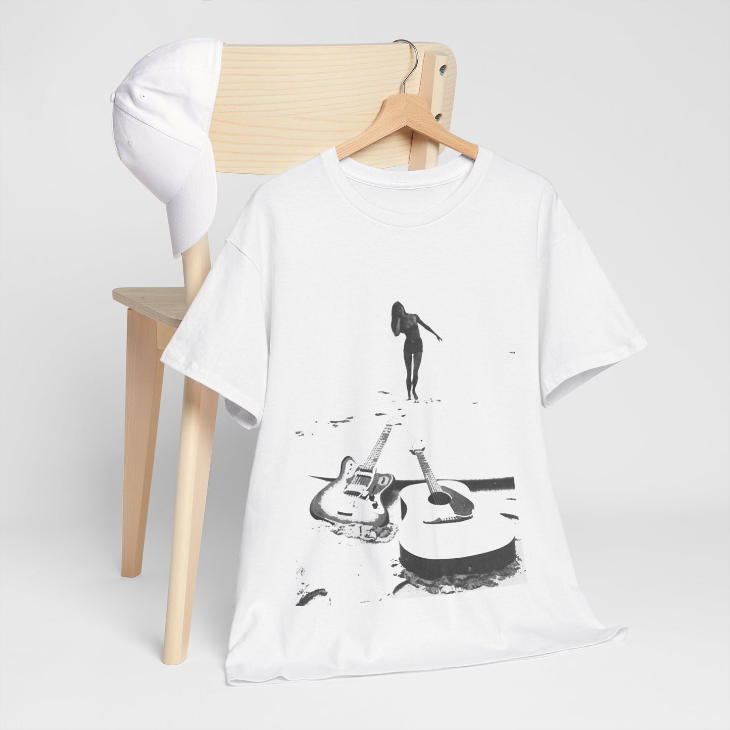 Bikini Beach Guitar T-shirt