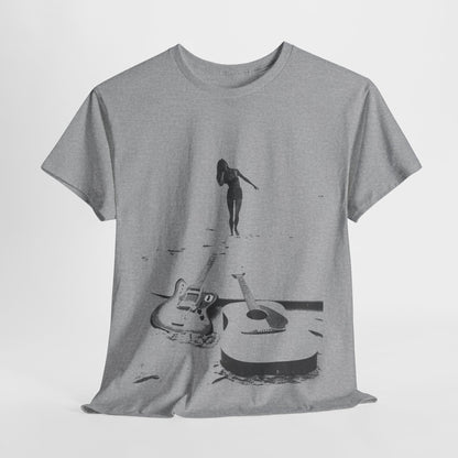 Bikini Beach Guitar T-shirt