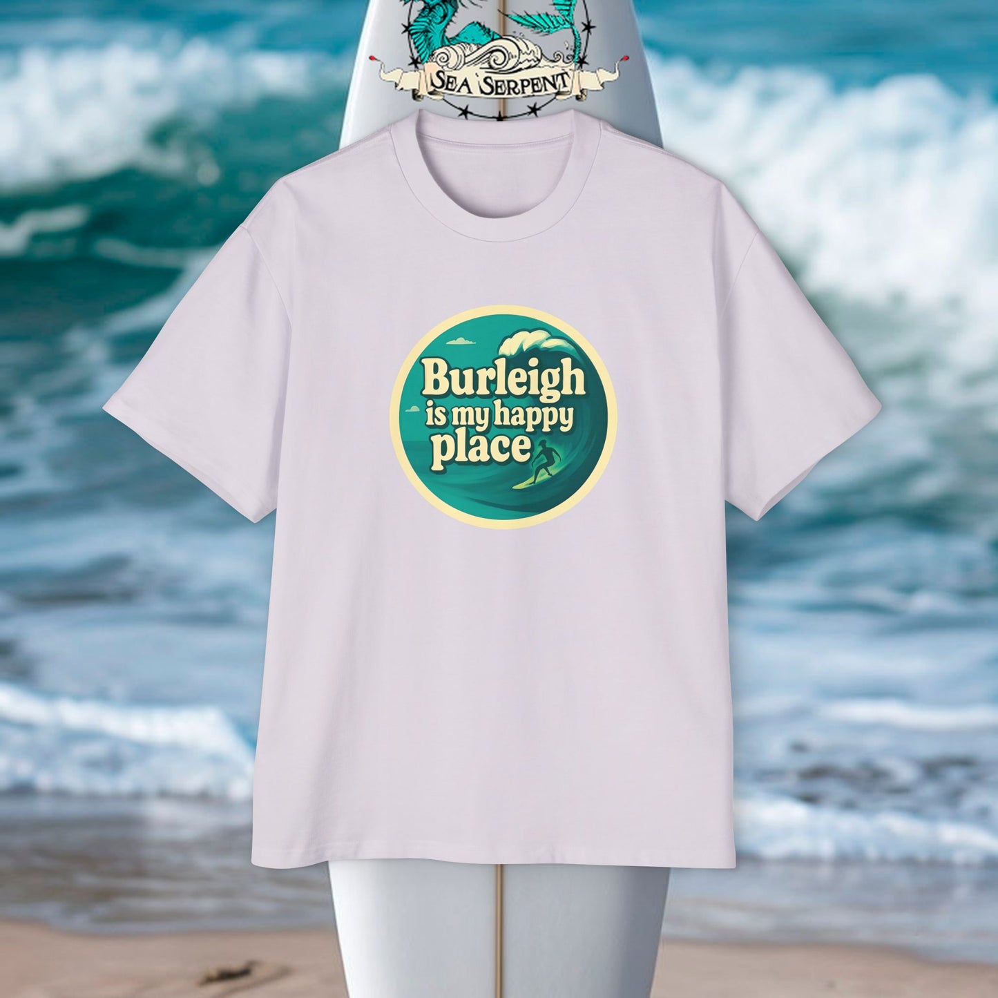 Customisable Happy Place Oversized Tee