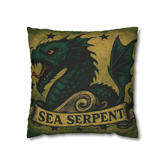 Savage Sea Serpent Cushion Cover