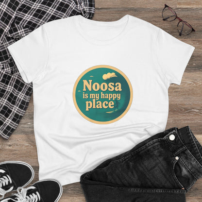 Customisable Happy Place Surf Tee Womens